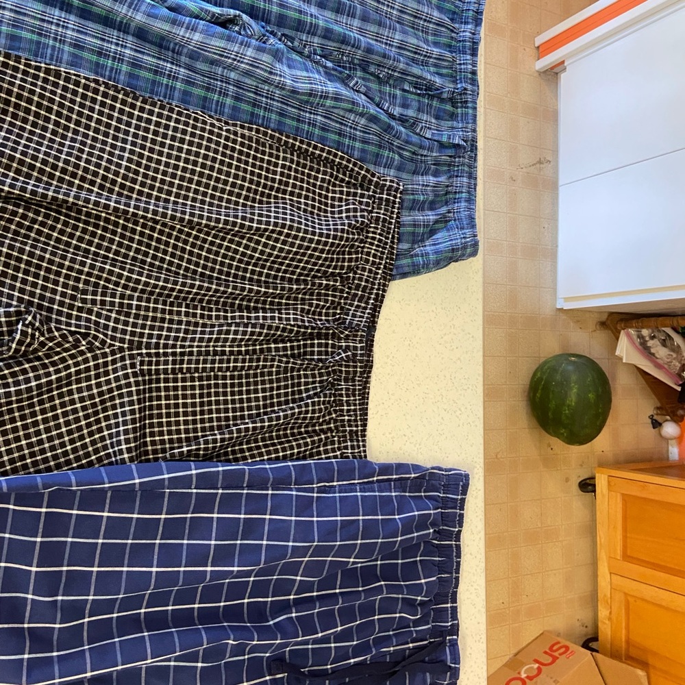 BundleThree Pairs of  Men's Pajama Pants